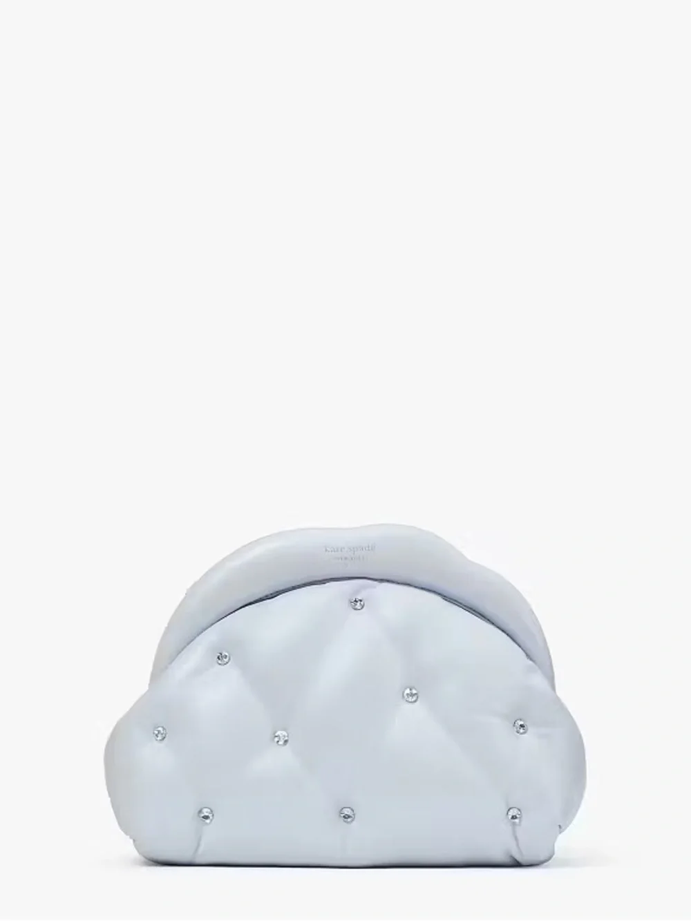Kate Spade Shade Quilted Cloud Clutch Blue